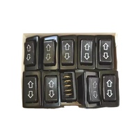 Interruptor Basculante SPST de 5 Pines, 12V CC, 20A, Universal para Control de Elevalunas de Coche