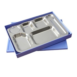 Lonchera Rectangular de Acero Inoxidable Estilo Japonés con Tapa, Apta para Alimentos, para la Escuela o para Llevar - Product Image 5