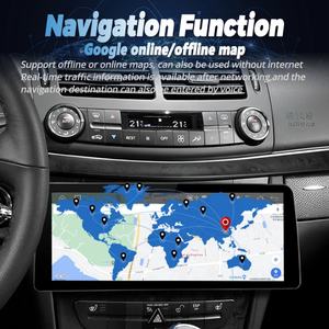 Reproductor de Video Estéreo de 12.3 Pulgadas para Mercedes Cls 350 2005 BENZ Clase E W211 Clase CLS C219 Android 13 Radio para Auto GPS Multimedia Carplay - Product Image 6