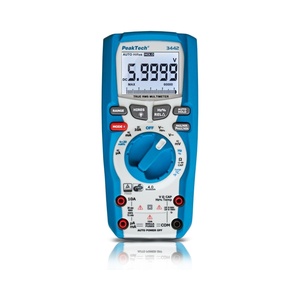 มัลติมิเตอร์ดิจิตอลไร้สายบลูทูธอเนกประสงค์ PeakTech P 3442 รุ่นใหม่ 60,000 ค่า รองรับแรงดันไฟฟ้ากระแสสลับ/กระแสตรง 1000V - Product Image 1