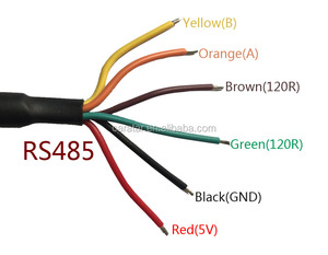 USB-RS485-WE-1800-BT สายแปลงอนุกรม USB ถึง RS485สายเคเบิลอนุกรมที่เชื่อมต่อกับซ็อกเก็ต JST PH 2-12พิน - Product Image 5