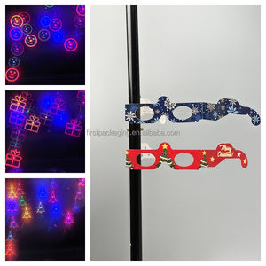 3D Rave pháo hoa kính giấy khúc xạ kỳ nghỉ ánh sáng trái tim kính các tông trái tim Giáng sinh kính nhiễu xạ - Product Image 6
