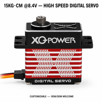 Servomoteur d'aileron fixe XQ-POWER XQ-BLS8120H 20KG 12V HV CNC en aluminium étanche sans balais pour avion RC FPV VTOL UAV
