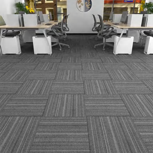 Dalles de moquette commerciales en PP écologiques, dernier design, décoration de bureau et de maison - Product Image 2