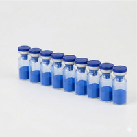 Peptide GHK-Cu 99%+ 50mg/100mg AHKCU GHKCU Poudre lyophilisée réparatrice de la peau CAS 89030-95-5 Peptide de cuivre GHK-Cu