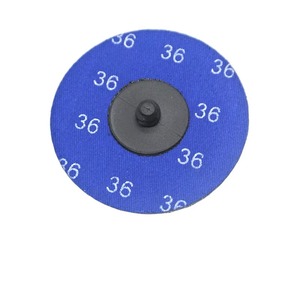 25 disques de ponçage à changement rapide en zircone de 3 pouces, grain 36, pour meuleuse à mortaiseuse - Product Image 2