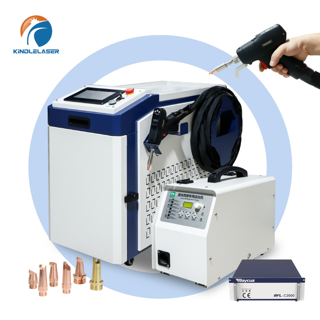 Kindlelaser Water-Cooled Handheld Fiber Laser Welding Machine for OEM Metal Processing Stable Industrial Laser Welding Equipment