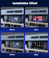 Mise à niveau de l'écran d'origine, CarPlay sans fil, Android Auto, navigation multimédia pour le tableau de bord du Range Rover, système Denso