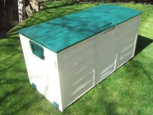 Storage Box Patio Patio Storage Box Garden Outdoor Storage Plastic Box Utility Chest Cushion Shed Box 290L Patio Toys