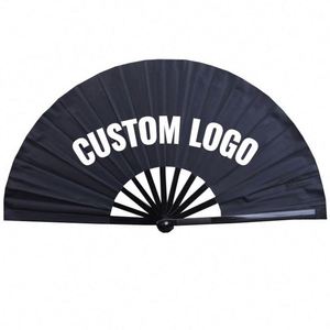 Custom Logo Handheld Fan Foldable Style for Festival Wedding Celebration Events Party Decor and Business Promotional <b>Gift</b> - Product Image 4
