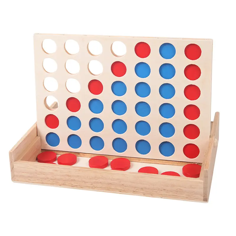 Factory Supply Wooden Game Family Board Big Gobang Toys Educational Bingo Game