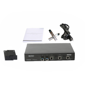 2 PON OLT Mini EPON 2 ports OLT avec 2 modules SFP PX20+++,+9dB PON - Product Image 1