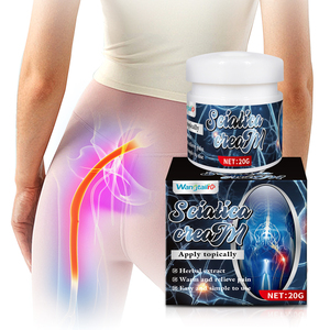 Crema Herbal para el Dolor Muscular, Venta al por Mayor de Fábrica, Ungüento para Aliviar el Dolor Cervical, de Hombros, Lumbar y de Piernas, 20g, Wangtailin Clase I, 2 Años - Product Image 4