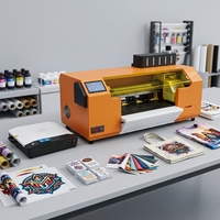 Imprimante DTF 33 cm avec four XP600, machine à encre blanche pour impression directe sur film pour atelier d'impression textile
