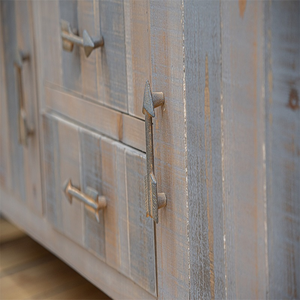 Lnnova סלון טלוויזיה stand ריהוט עתיק עלוב שיק כפרי שיובש עץ טלוויזיה קבינט Stand עם מגירות - Product Image 6