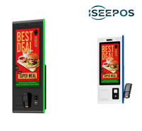 Terminal de Autoservicio Todo en Uno con Pantalla Táctil de 15.6-32 Pulgadas, Android/Windows, Wi-Fi 6, Lector de Tarjetas NFC, Garantía de 3 Años, Impresora Térmica de 80 mm