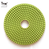 LITTLE ANT Tampons de polissage diamantés 150 mm 6 pouces, ensemble pour ponçage microciment, polissage à l'eau des sols, des comptoirs en béton, du quartz et de la pierre