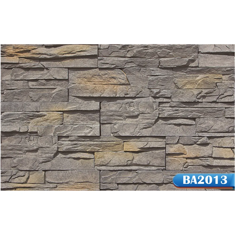 Elcorona BA2010 Artificial Stone Veneer Exterior Faux Stone Wall Design On Sale