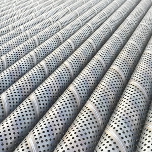 api5ctk55ท่อกรองพรุนหลุมจากสแตนเลสเหล็กลวดห่อหน้าจอจอห์นสันสำหรับน้ำที่ดี - Product Image 3