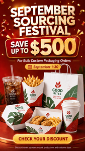 Scatole per Patatine Fritte Personalizzabili con Logo, Contenitori in Carta per Fast Food, Pollo e Hamburger da Asporto - Product Image 6