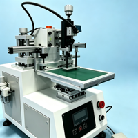Nouvelle machine d'impression sérigraphique de bureau semi-automatique avec bras de levage plat réglable, imprimante sérigraphique, imprimante d'étiquettes électroniques