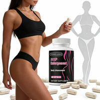 Capsules OEM pour l'amélioration des hanches chez la femme, pilules d'amélioration corporelle pour le soutien des courbes, la fermeté du corps et l'apparence de fesses douces