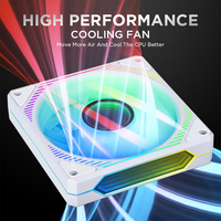 Ventilateur de refroidissement CPU ARGB 120 mm Asiahorse VentQ Delta OEM ODM pour boîtier d'ordinateur avec roulement hydraulique et contrôle PWM 4 broches