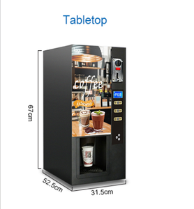 Máquina Expendedora de Bebidas Calientes Instantáneas Totalmente Automática que Funciona con Monedas, para Tratamiento de Agua, con Dispensación Rápida - Product Image 2