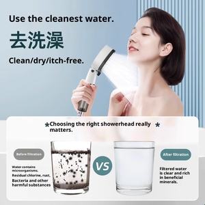 מים חוסכים כרום חזק בלחץ ראש מקלחת עם מסנן כושר עיצוב מודרני ושימוש במטבח - Product Image 3