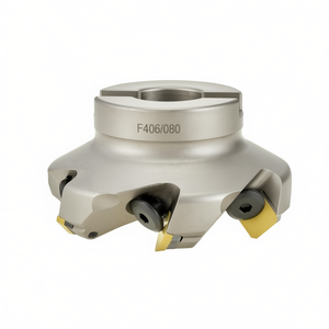 เครื่องตัดเฟอร์วีสำหรับงานผิวหน้า F406 080 พร้อมเม็ดมีดเปลี่ยนได้ - Product Image 2