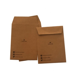 Fornitore Cinese Ingrosso Buste Personalizzate in Carta Kraft Riciclata A3 <span class=keywords><strong>A4</strong></span> A5 C5 con Bottone e Cordino - Product Image 6