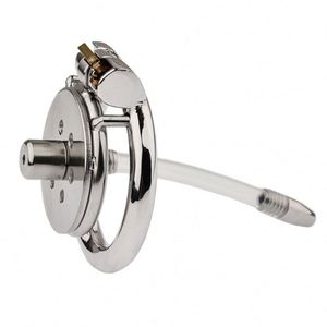 Cage de chasteté plate en acier inoxydable pour homme, anti-évasion, avec LED 2700K blanc chaud doux, modèle OEM Likewinner-2026 Chine - Product Image 3