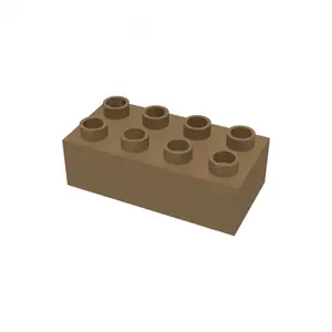 兼容的Duplo块2*4砖2x4大积木3岁大砖游戏散装玩具教育游戏 (NO.3011/31459)