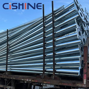 Pali per Illuminazione Stradale Cishine da 20ft, 25ft, 30ft, 35ft, Zincati, 5M, 6M, 7M, 8M, 9M, 10M, Pali per Illuminazione Stradale Antichi per Strade - Product Image 1