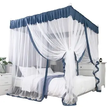 Amazon Hot Sale Bed Canopy Curtains Princess Hanging Mosquito Net Bed Canopy Home Decoration for Babies Adult Kids