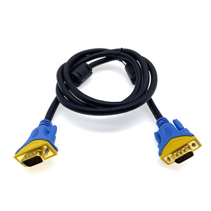 Cable Vga macho a macho de 15 pines, conexión de monitor de ordenador y TV, Cable de datos de alta definición, Cable de acero revestido de cobre - Product Image 3