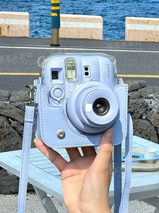 Tas Kamera CAIUL untuk Fujifilm <span class=keywords><strong>Instax</strong></span> Mini 13, Casing Pelindung + Tas Kamera Kulit, Tas Selempang Travel, Aksesoris <span class=keywords><strong>Instax</strong></span> - Product Image 1