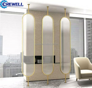 <span class=keywords><strong>Cloison</strong></span> de chambre d'hôtel moderne réglable <span class=keywords><strong>Cloison</strong></span> décorative <span class=keywords><strong>en</strong></span> métal <span class=keywords><strong>amovible</strong></span> d'intérieur Design de luxe pour bureau à domicile - Product Image 4