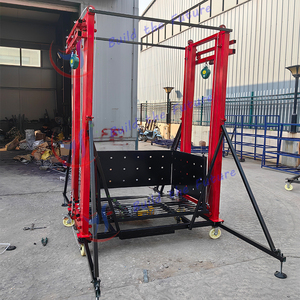 Aluminio plegable de 4m, 5m, 6M con plataformas elevadoras, ocasión para plegable, andamio eléctrico, elevador, máquina de elevación de andamios - Product Image 4
