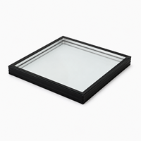 Vidrio de Alta Resistencia con Doble Templado y Baja Emisividad, Aislamiento Térmico y Acústico para Ventanas Grandes, para Decoración del Hogar/Industrial