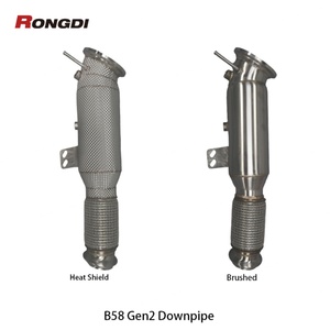 B58 Gen2 Downpipe for BMW M340i X740i 540i 440i X440i 840i 3.0T 2020-2023 304 Stainless Steel Exhaust Pipe - Product Image 5