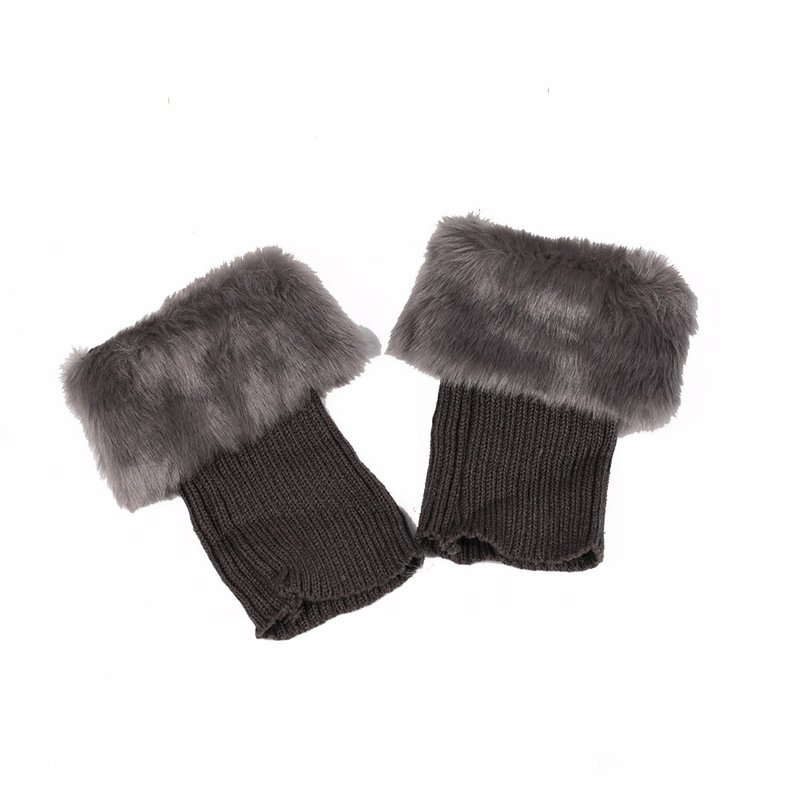 2023 High Quality Furry Leg Warmers