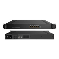 Équipement de télévision numérique, modulateur IP QAM 64 en 1 avec multiplexeur de cryptage IP, multiplexeur d'entrée IP, crypteur