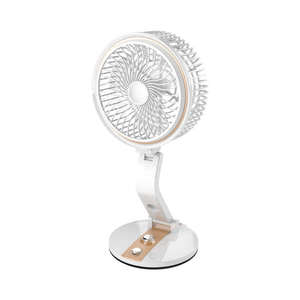 Ventilador de Escritorio Portátil con Carga, Altura Ajustable, Viento Potente, 3 Velocidades, Diseño Plegable, Uso en Exteriores, Se Puede Usar en el Cuello - Product Image 2