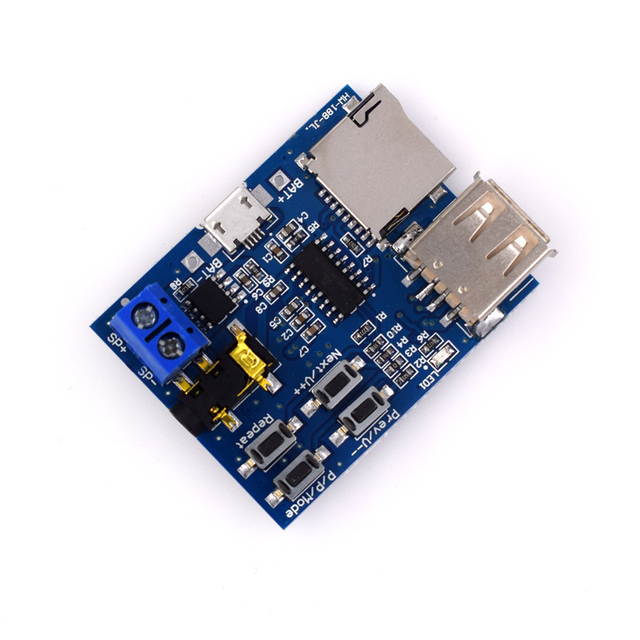 Audio Plug-in U Disk Module Voice Power Amplifier for MP3 Decoding VOD Power Amplifier ICs