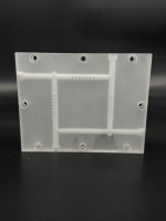 Plaque de quartz givré gravé haute température – Panneau diffuseur optique LED sur mesure, anti-éblouissement, pour décoration et soudage