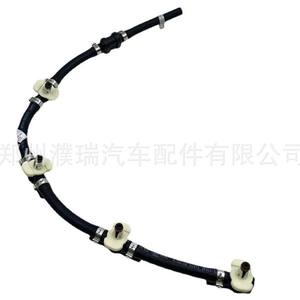 Tuyau de retour d'injecteur de carburant Hyundai Kia 314712F600 en caoutchouc noir pour usage automobile - Product Image 1