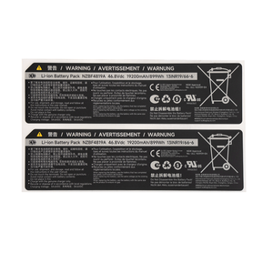 कारखाने कस्टम हीट प्रतिरोधी पालतू बैटरी लेबल वाटरप्रूफ इन्सुटिंग लिथियम आयन बैटरी कोशिकाओं के लिए स्व-चिपकने वाला स्टिकर - Product Image 2