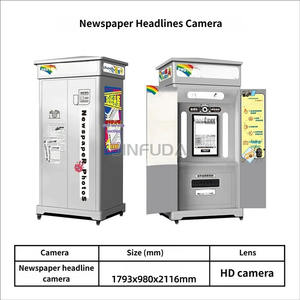 Photomaton à écran tactile incurvé de 27 pouces, style <span class=keywords><strong>journal</strong></span>, compatible avec les appareils photo reflex, <span class=keywords><strong>corps</strong></span> en métal - Product Image 4