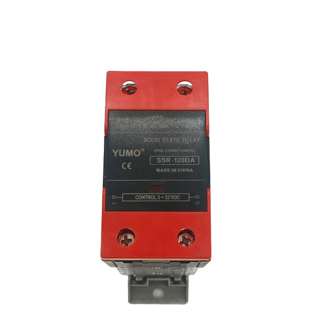 YUMO SSR-120DA 120A High Power DC Control AC Solid State Relay Reliable Industrial Automation Solid State Relay